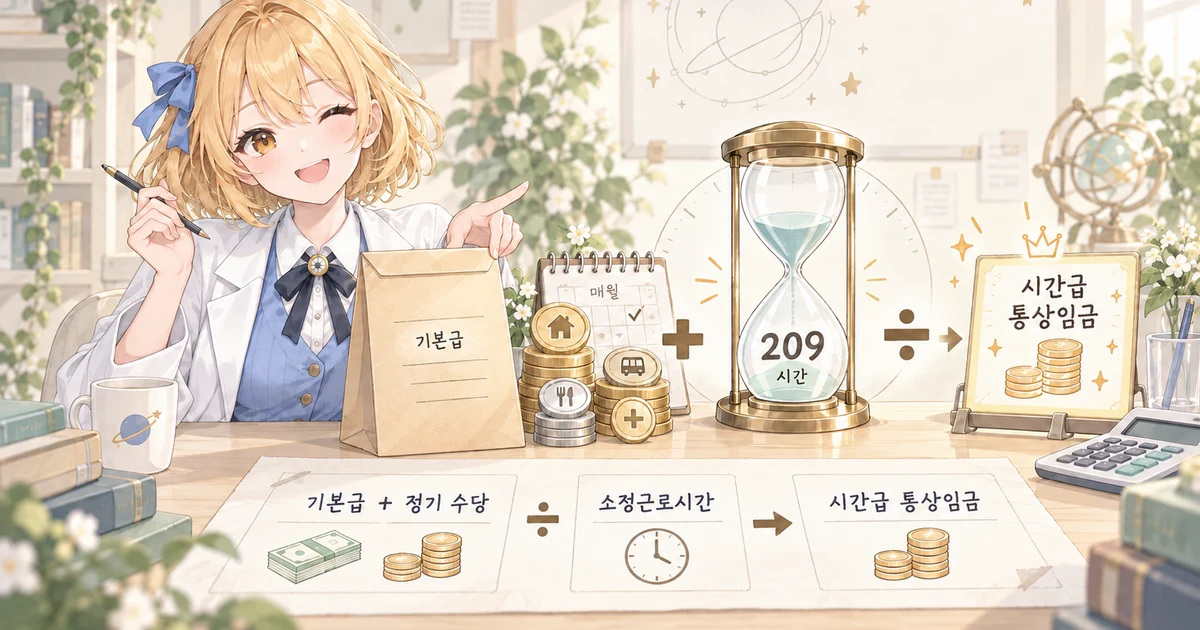 통상임금 계산기 대표 이미지